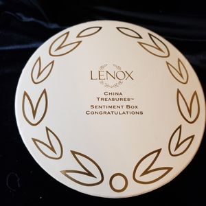LENOX, China Treasures Sentinent BoxCongratulatios